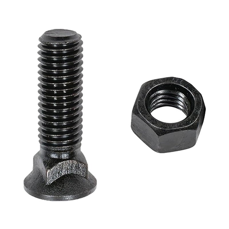 TBESEVENXT Black Heavy-duty Steel Plow Bolts 5/8"-11 x 2-1/4 - Image 5